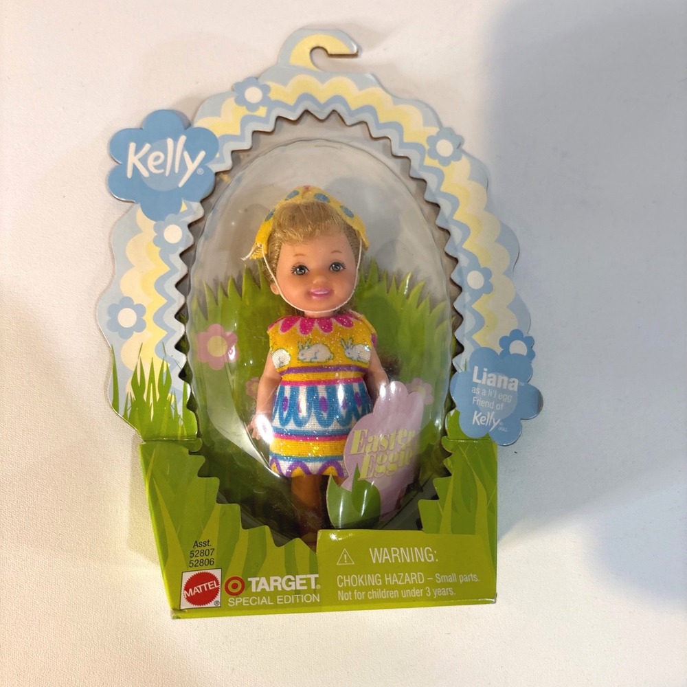 Mattel Kelly Club Liana Easter Eggie Target Special Edition Doll 2001 52806 NEW